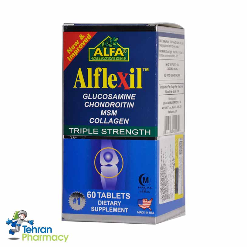  آلفلکسیل آلفا ویتامینز 60 عددی - ALFA VITAMINS Alflexil